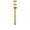 1505/12ULB 13-in Ceiling Mount Shower Arm, Unlacquered Brass