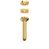 1505/6IB 7-in Ceiling Mount Shower Arm, Italian Brass