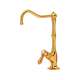 A1435LMIB-2 Acqui Column Spout Filter Faucet with Metal Lever Handle, Italian Brass