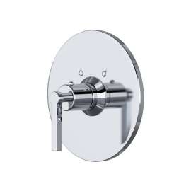 A4214LMAPC Lombardia Thermostatic Trim Plate without Volume Control with Metal Lever Handle