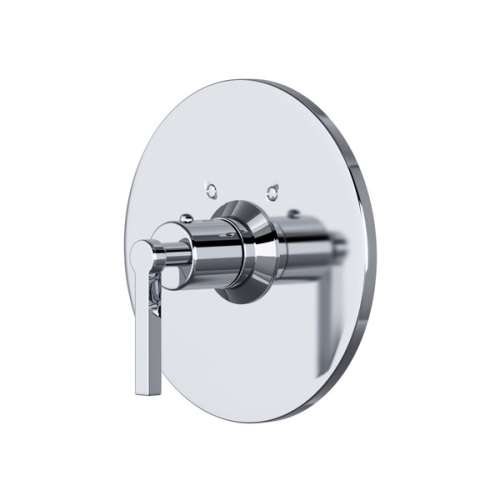 A4214LMAPC Lombardia Thermostatic Trim Plate without Volume Control with Metal Lever Handle