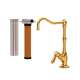 AKIT1435LMIB-2 Acqui Column Spout Filter Faucet with Metal Lever Handle, Italian Brass