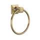 AP25WTRAG Apothecary Towel Ring, Antique Gold
