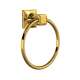 AP25WTRULB Apothecary Towel Ring, Unlacquered Brass