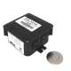 AS450STN Air Activated Switch Button with Control Box for Waste Disposal, Satin Nickel