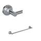 LO1/18APC Lombardia 18-in Wall Mount Single Towel Bar, Polished Chrome