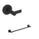 LO1/18MB Lombardia 18-in Wall Mount Single Towel Bar, Matte Black