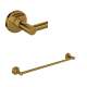 LO1/24ULB Lombardia 24-in Wall Mount Single Towel Bar, Unlacquered Brass