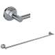 LO1/30APC Lombardia 30-in Wall Mount Single Towel Bar, Polished Chrome