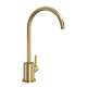 R7517AG Lux C-Spout Filter Faucet with Metal Lever Handle, Antique Gold
