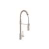 R7521SB Lux Side Handle Brushed Stainless Steel Pro Pulldown Kitchen Faucet with Lever Handle, Brushed Stainless Steel