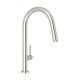 R7581LMPN-2 Lux Modern Pulldown Kitchen Faucet with Metal Lever Handle, Polished Nickel