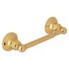 ROT18IB Wall Mount Single Spring-Loaded Toilet Paper Holder, Italian Brass