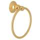 ROT4ULB Wall Mount Towel Ring, Unlacquered Brass