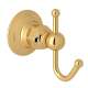 ROT7IB Wall Mount Single Robe Hook, Italian Brass