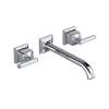 TAP08W3LMAPC Apothecary Wall Mount Bathroom Faucet Trim with Lever Handle, Polished Chrome