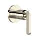 TAP18W1LMPN Apothecary Trim For Volume Control and Diverter with Lever Handle, Polished Nickel