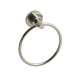 ST7PN Star Towel Ring, Polished Nickel