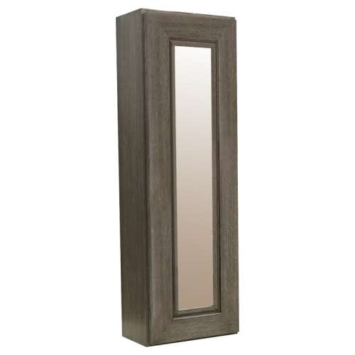 Quartersawn Oak Porch Swing Brushed Sepia Medicine Cabinet