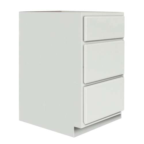 Samson Cabinetry 18-in W x 24-in D Georgetown 3DB18-GWH