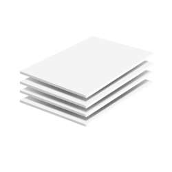 4SKW1824 4-Shelf Kit 18 in w. x 0.5 in h. x 24 in d. MDF Wood White Finish