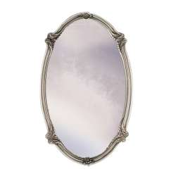 9532PEW Wall Mirror 21 in w. x 35 in h. x 0.75 in d. Pewter