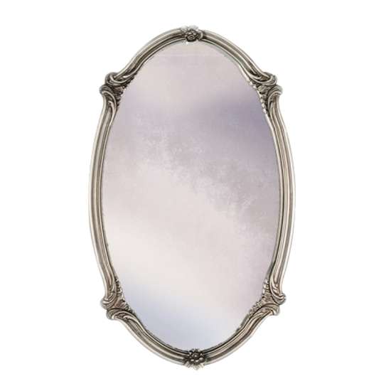 9532PEW Wall Mirror 21 in w. x 35 in h. x 0.75 in d. Pewter