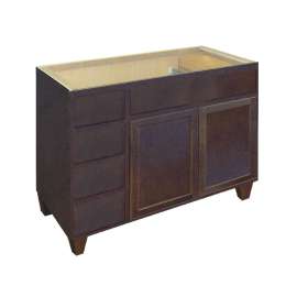 Samson Cabinetry 48-in W x 21-in D Harmony FVBLD482134B-HAB