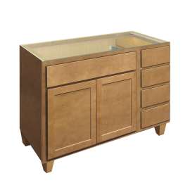 Samson Cabinetry 48-in W x 21-in D Georgetown FVBRD482134B-G