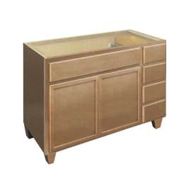 Samson Cabinetry 48-in W x 21-in D Harmony FVBRD482134B-H