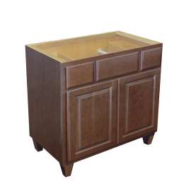 Samson Cabinetry 36-in W x 21-in D Classic FVBTD362134B-CLX