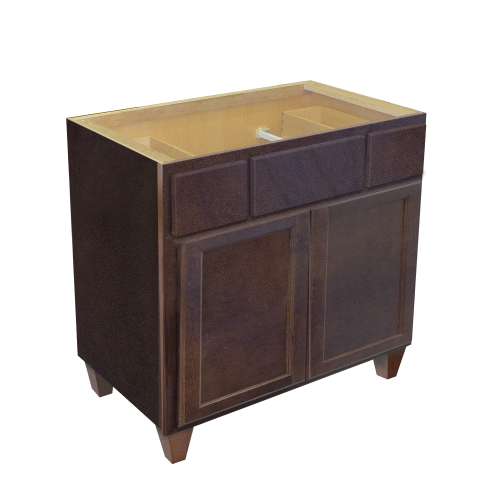 Samson Cabinetry 36-in W x 21-in D Harmony FVBTD362134B-HAB