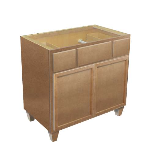 Samson Cabinetry 36-in W x 21-in D Harmony FVBTD362134B-HVX