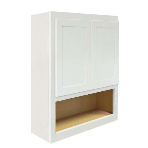 Samson Cabinetry 24-in W x 9-in D Georgetown OJ2430-GWH