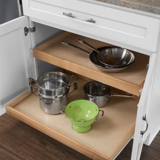 ROS24 Roll-Out Tray 24 in w. x 3 in h. x 22.25 in d. Roll Out Tray