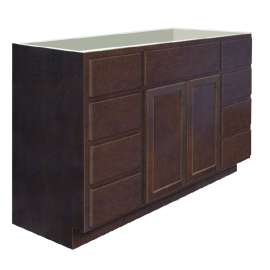 Samson Cabinetry 48-in W x 21-in D Harmony VBED482134B-HAB