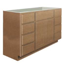 Samson Cabinetry 48-in W x 21-in D Harmony VBED482134B-H