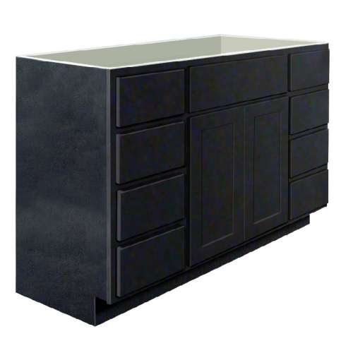 Samson Cabinetry 60-in W x 21-in D Georgetown VBED602134B-GON