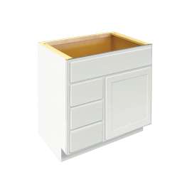 Samson Cabinetry 30-in W x 21-in D Georgetown VBLD302134-GWH