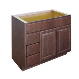 Samson Cabinetry 36-in W x 21-in D Classic VBLD362134B-CLX