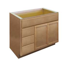 Samson Cabinetry 36-in W x 21-in D Harmony VBLD362134B-H