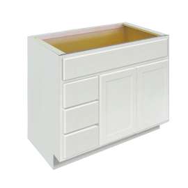 Samson Cabinetry 36-in W x 21-in D Georgetown VBLD362134B-GWH