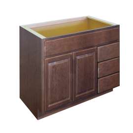 Samson Cabinetry 36-in W x 21-in D Classic VBRD362134B-CLX