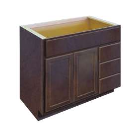 Samson Cabinetry 36-in W x 21-in D Harmony VBRD362134B-HAB
