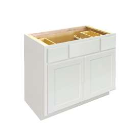 Samson Cabinetry 36-in W x 21-in D Georgetown VBTD362134B-GWH