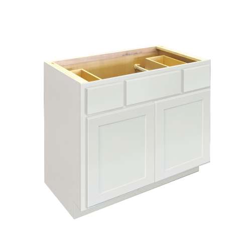 Samson Cabinetry 36-in W x 21-in D Georgetown VBTD362134B-GWH