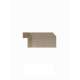 SMALRM-TW Framington 96-in Angled Light Rail Molding, Tan Wood