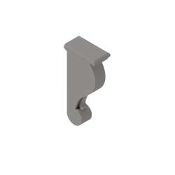 SMCBT-LG Framington 3-in x 6-in x 13-in Traditional Corbel, Light Grey
