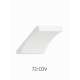 SMCOV-WH Framington 96-in Cove Crown Molding, White