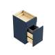 SMBWB15-RTA-FR02-NB Framington 15-in x 24-in x 35-in Ready To Assemble Latitude Single Trash Can Pull-Out Base Cabinet, Navy Blue
